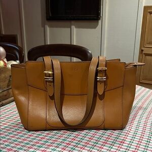 Ralph Lauren Bexley Heath Leather Tote